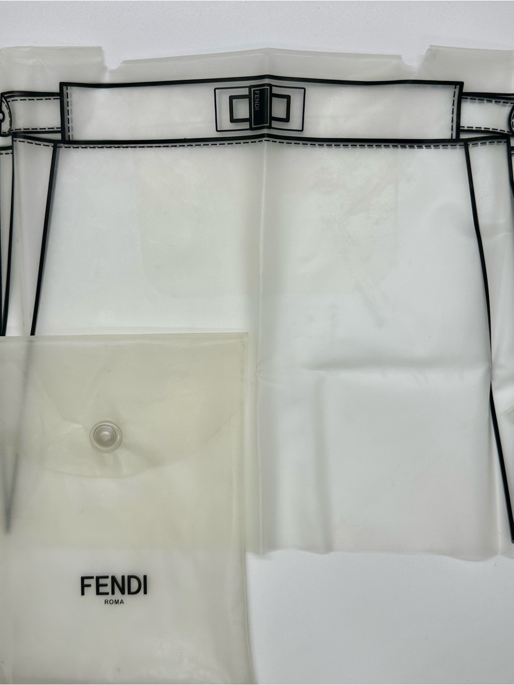 FENDI X SARAH COLEMAN Vertigo Peekaboo With Strap and Rain Cover - Picture 11 of 16